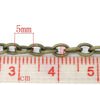 N111 - 5M (16.4 Ft) - Bronze Chain - 5x3.5mm