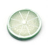 CA591 - 10 pcs Resin Embellishment Cabochons - Food - Lemon - Fruit - Slices - 27mm