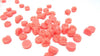 CA002C - 1000 pcs Resin Embellishment Cabochons Peach Pink - 12mm