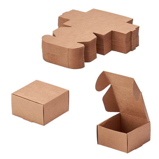 S021 - 10 pcs. Paper Boxes Cases - 62mm (2.44 inch) - Great as gifts, favors and packaging!