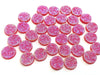 CA1014 - 10 pcs Druzy Resin Embellishment Cabochons Sandy Red - 12mm