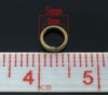 J217A - 100 pcs Bronze Tone Split Open Jump Rings - 5mm - 16 Gauge