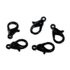 CL055 - 30 pcs. Black Plated Lobster Parrot Clasps - 12mm X 7mm - Claw Clasps