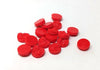 CA142 - 10 pcs Druzy Resin Embellishment Cabochons Red - 12mm