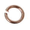 J042 - 300 pcs Rose Gold Plated Open Jump Rings 5mm - 20 Gauge - High Quality