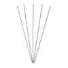 A047 - 100 pcs. 304 Stainless Steel Flat Head Pins - 75mm (2.95") - 21 Gauge (0.7mm Thick) - Tarnish Resistant!