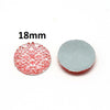 CA857 - Druzy Resin Embellishment Cabochons Light Pink - 18mm - Shimmer Style