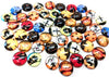 CA879 - 50 pcs. Assortment of Circle Halloween Glass Round Dome Seals Tiles Cabochons - 12mm - Set 4
