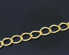 N150 - 10M (32.8ft) - Gold Plated Extension Chain -5x3mm Links - Ideal to make extender chains