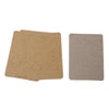 E549 - 100 pcs. Brown Paper Jewelry Earrings Earring Rectangle Display Cards Tags Labels - 6 Holes- 70mm x 50mm (2 3/4" x 2")