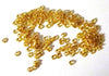 J073 - 100 pcs Gold Plated Open Jump Rings - 6mm - 18 Gauge (1mm Thick) - Made of Alloy