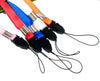 U004 - 50 pcs. Assortment of ID Badge Holder Cell Phone Camera Mp3 Polyester Lanyards - 5 Colors - 1mm Thick - 48cm long (18 7/8 inches)