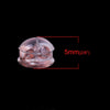 E571 - 20 pcs (10 Pairs) Silicone and Copper Earring Back Nuts Stoppers - Rose Gold - 5mm x 4mm