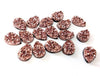 CA623 - 10 pcs Druzy Resin Embellishment Cabochons Champagne - 14x10mm - Teardrop - 14mm x 10mm - 3mm Thick