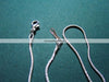 N189 - 10 pcs. Silver Plated Snake Chain Necklace 16" - (1.2mm)