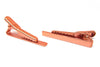 TC004 - 1pc Copper Plated Tie Bars/Clips - 40x5mm Glue Pad