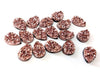 CA623 - 10 pcs Druzy Resin Embellishment Cabochons Champagne - 14x10mm - Teardrop - 14mm x 10mm - 3mm Thick