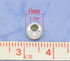 BD344 - 200 pcs Silver Plated Alloy Smooth Ball Spacer Beads- 6mm - Hole Size: 2.2mm