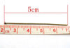 A030 - 300 pcs. Bronze Tone Flat Head Pins - 50mm x 0.7mm - 21 Gauge