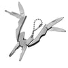 T057 - Stainless Steel Multi Purpose Pliers with Bag! - 52 mm (2 in) - Scissors, Pliers, Key Chain, Knife, Screwdriver, etc!