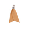 P443 - 10 pcs. Orange Faux Leather Tassel Dangle Charms Pendants - Golden - 5.2cm (2.05") x 3.3cm (1.3") - Great for Light Earrings &amp; Dangles!
