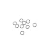 J149 - 500 pcs 304 Stainless Steel Open Jump Rings 3mm - 25 Gauge - High Quality - Hypoallergenic!