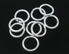 J241A - 150 pcs Silver Plated Open Jump Rings - 9mm - 16 Gauge