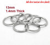 J250 - 200 pcs 304 Stainless Steel Open Jump Rings 13mm - 15 Gauge (1.4mm Thick) - THICK - HEAVY - High Quality