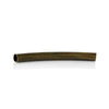 BD497 - 200 pcs. Antique Bronze Noodle Tube Long Thin Curved Beads - 29mm x 3mm (1.14" x 0.12")