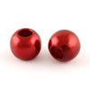 BD637 - 100 pcs Assortment of Colorful ABS Plastic Ball Spacer Beads - 12mm - Large Hole