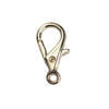 CL037 - 15 pcs. Gold Plated Lobster Clasps - 28mm X 15mm (1.1 inch) - Claw Clasps