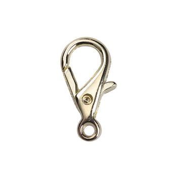 CL037 - 15 pcs. Gold Plated Lobster Clasps - 28mm X 15mm (1.1 inch) - Claw Clasps