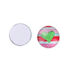 CA977 - 10 pcs Assortment of Circle Heart Glass Round Dome Seals Tiles Cabochons - 12mm - Set 3