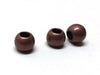 BD261 - 100 pcs Antique Copper Smooth Ball Spacer Beads - 10mm - Large Hole: 4.7mm - Fits European Cords and Paracord!