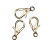CL037 - 15 pcs. Gold Plated Lobster Clasps - 28mm X 15mm (1.1 inch) - Claw Clasps