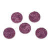 CA149 - 10 pcs Druzy Resin Embellishment Cabochons Sparkly Purple - 12mm (1/2 in)
