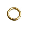 J151 - 50 pcs 304 Stainless Steel Open Jump Rings 5mm - 20 Gauge (0.8mm Thick) - Gold Plated - High Quality!