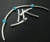 BD539 - 200 pcs. Silver Plated Noodle Tube Long Thin Smooth Curved Beads - 30mm x 3mm (1 1/8") - Made of Copper! High Quality! Hole Size: 2.5mm