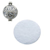 P470 - 10pcs. White Nonwoven Circle Felt Oil Diffuser Pads - 30mm - Perfect for Oil Diffuser Round Circle Pendants Locket Box