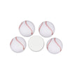 CA730 - 10 pcs Circle Baseball Ball Sports Glass Round Dome Seals Tiles Cabochons - 12mm