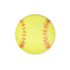 CA731 - 10 pcs Circle Softball Ball Sports Glass Round Dome Seals Tiles Cabochons - 12mm