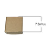 S004 - 10 pcs. Paper Boxes Cases - 75mm x 75mm x 30mm (2.95in x 2.95in x 1.18in)