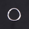 J123 - 100 pcs Silver Tone Open Jump Rings - 10mm - 15 Gauge (1.5mm Thick)