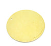 P984 30 pcs. Brass Circle Round Stamping Tags - 28mm - 1 1/8"