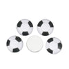 CA732 - 10 pcs Circle Soccer Futbol Football Ball Sports Glass Round Dome Seals Tiles Cabochons - 12mm