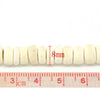 BD040 - 94 pcs - Coconut Natural Color Spacer Disc Disk Beads - 8mm - 1 strand - 40cm - 15 3/4 inch - Hole Size: 1mm