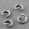 J201B - 500 pcs 304 Stainless Steel Open Jump Rings 6mm - 20 Gauge ( 0.8mm Thick) - High Quality