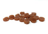 CA129 - 10 pcs Druzy Resin Embellishment Cabochons Light Brown Cappuccino - 12mm (1/2 in)