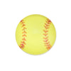 CA733 - 10 pcs Circle Softball Ball Sports Glass Round Dome Seals Tiles Cabochons - 10mm
