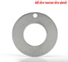 P985 - 10 pcs. Stainless Steel Circle Ring Stamping Tags - 20mm (6/8" inch)